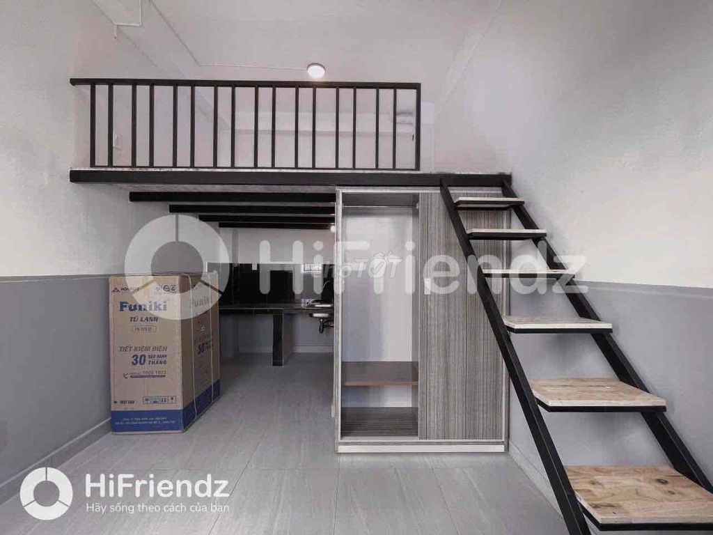 CHUNG CƯ MINI GÁC CAO MÁY LẠNH NGAY TỈNH LỘ 10 - GẦN Y PHẠM NGỌC THẠCH