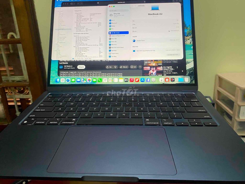 Apple MacBook Air M2 8GB/256GB Like New. Mua bán Laptop tại Quận Cầu Giấy Hà Nội được đăng bởi Minh Khuê hình 1