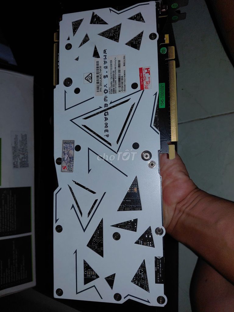 Card đồ họa 2080ti Trắng. Mua bán Linh kiện (RAM, Card...) tại Huyện Văn Giang Hưng Yên được đăng bởi An Tu hình 1