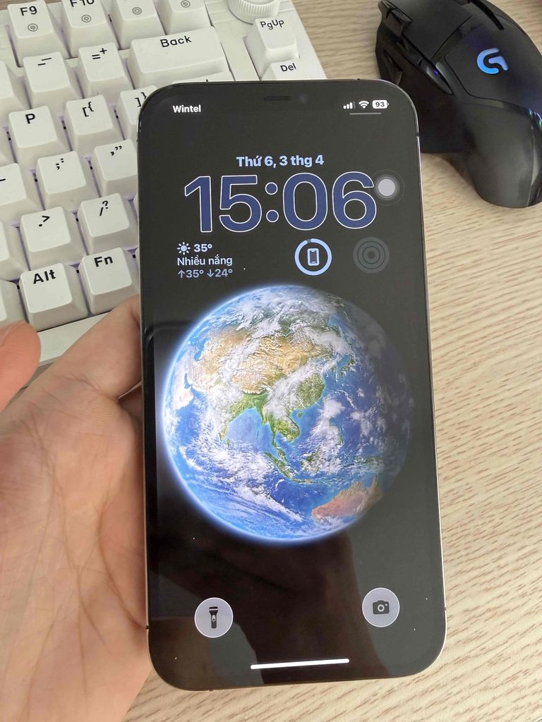 Apple iPhone 12 Pro Max 128GB Xanh. Mua bán Điện thoại tại Huyện Thanh Trì Hà Nội được đăng bởi Hoàng Dương hình 1