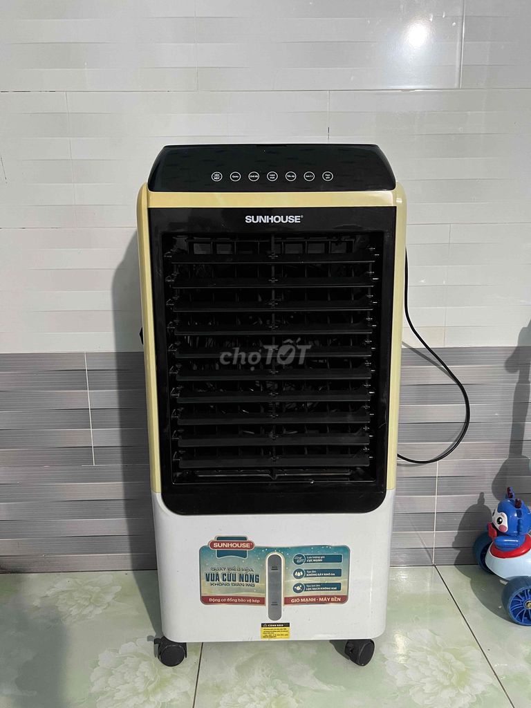 Quạt hơi nước SUNHOUSE Vàng kem. Mua bán Quạt tại Thị xã Bến Cát Bình Dương được đăng bởi lê công bac hình 1
