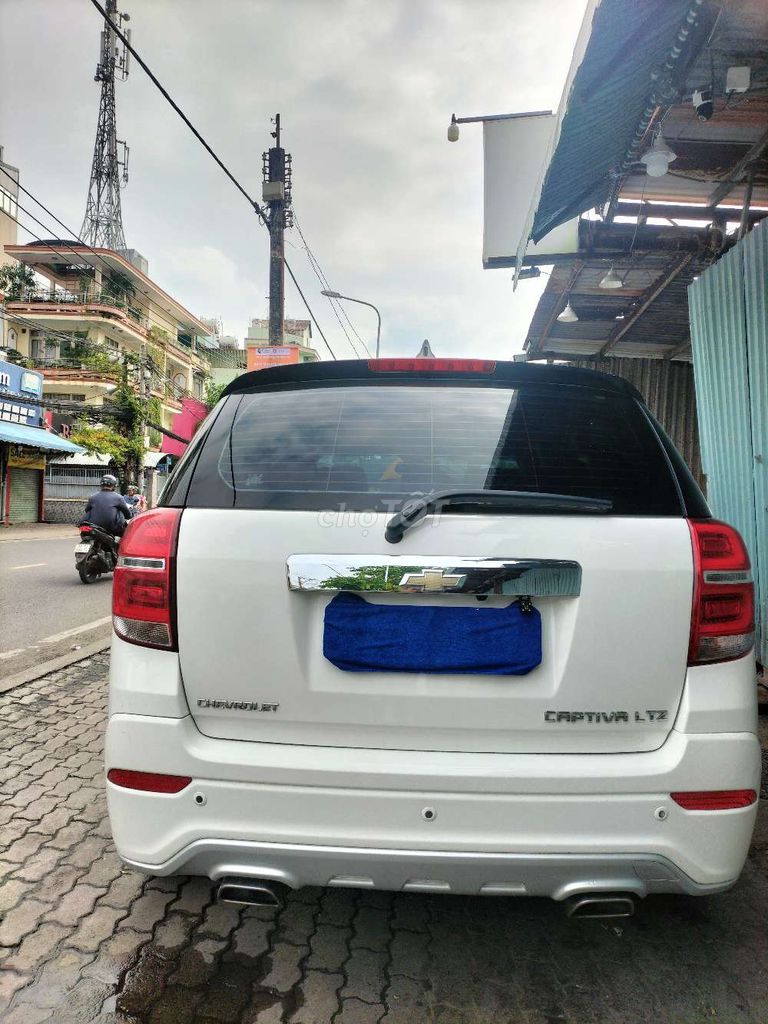 Chevrolet Captiva LTZ 2014 белый автомат