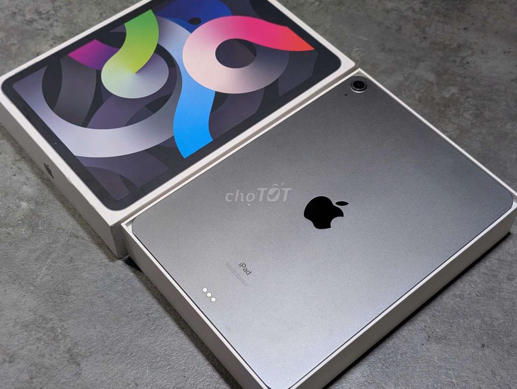 Apple iPad Air 4 64GB Xám +magic keyboard full box. Mua bán Máy tính bảng tại Huyện Bình Chánh Tp Hồ Chí Minh được đăng bởi Đặng Quyên hình 1