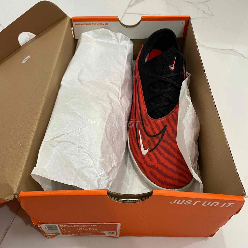 giày bóng đá phantom gx pro size 41 chính hãng