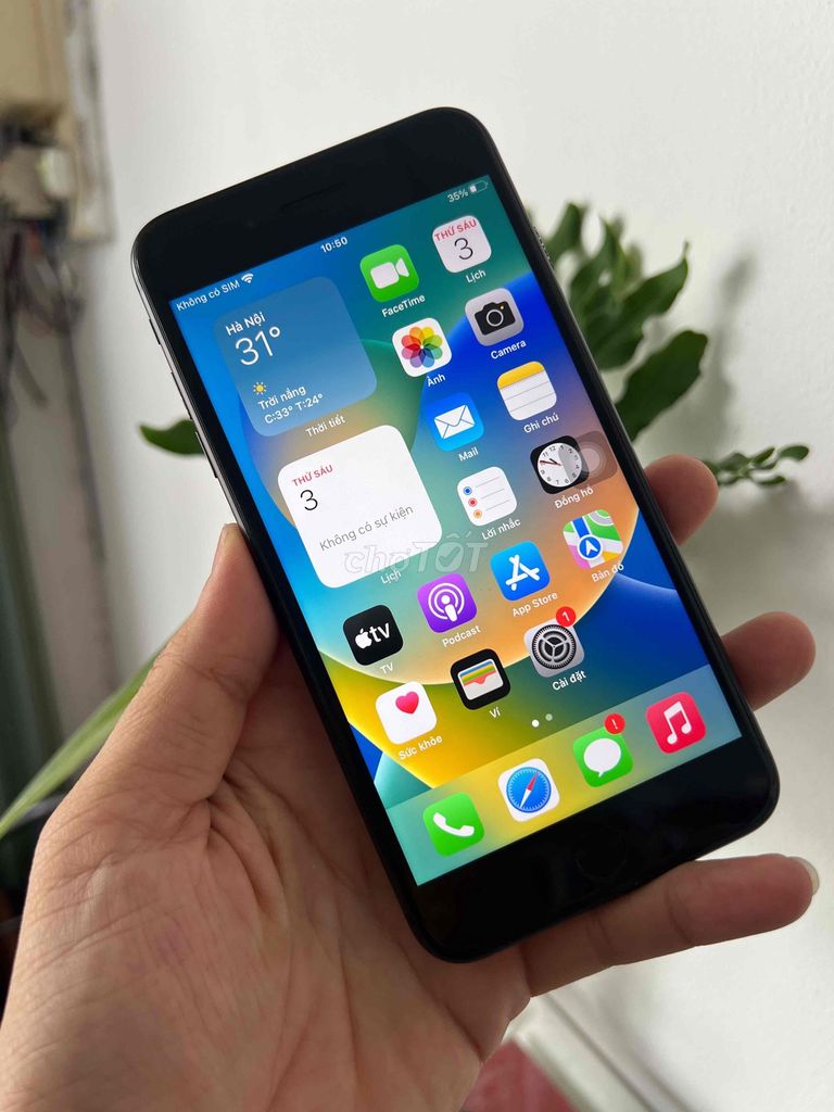 iPhone 8 Plus 64GB Đen. Mua bán Điện thoại tại Quận Ninh Kiều Cần Thơ được đăng bởi CẦM ĐỒ LT hình 1