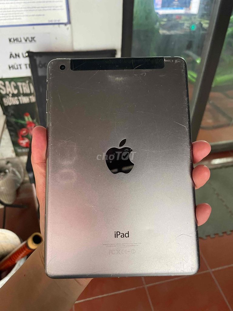Ipad mini 2 quốc tế 4G + wifi bản LL/A pin zin. Mua bán Máy tính bảng tại Quận Nam Từ Liêm Hà Nội được đăng bởi Anh Đức hình 1