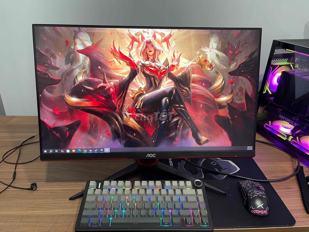 Màn hình AOC 24G2e 24 inch Đen. Mua bán Phụ kiện (Màn hình, Chuột...) tại Thành phố Châu Đốc An Giang được đăng bởi Trương Hoài Bảo hình 1