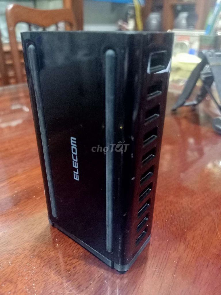 ELECOM EC-ACD04 Đen 10 cổng. Mua bán Phụ kiện (Màn hình, Chuột...) tại Huyện Long Thành Đồng Nai được đăng bởi Vũ Đoàn  hình 1