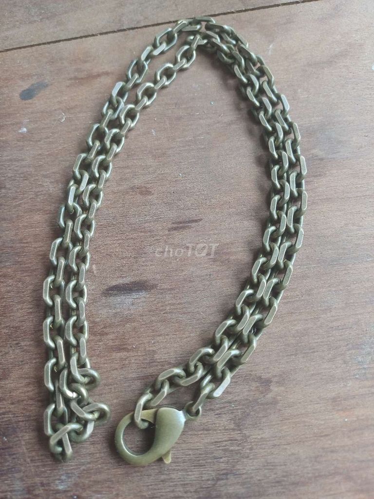 Dây chuyền Đồng 61cm 7li. Mua bán Phụ kiện thời trang khác tại Thành phố Đồng Xoài Bình Phước được đăng bởi PN Ngọc Minh hình 1
