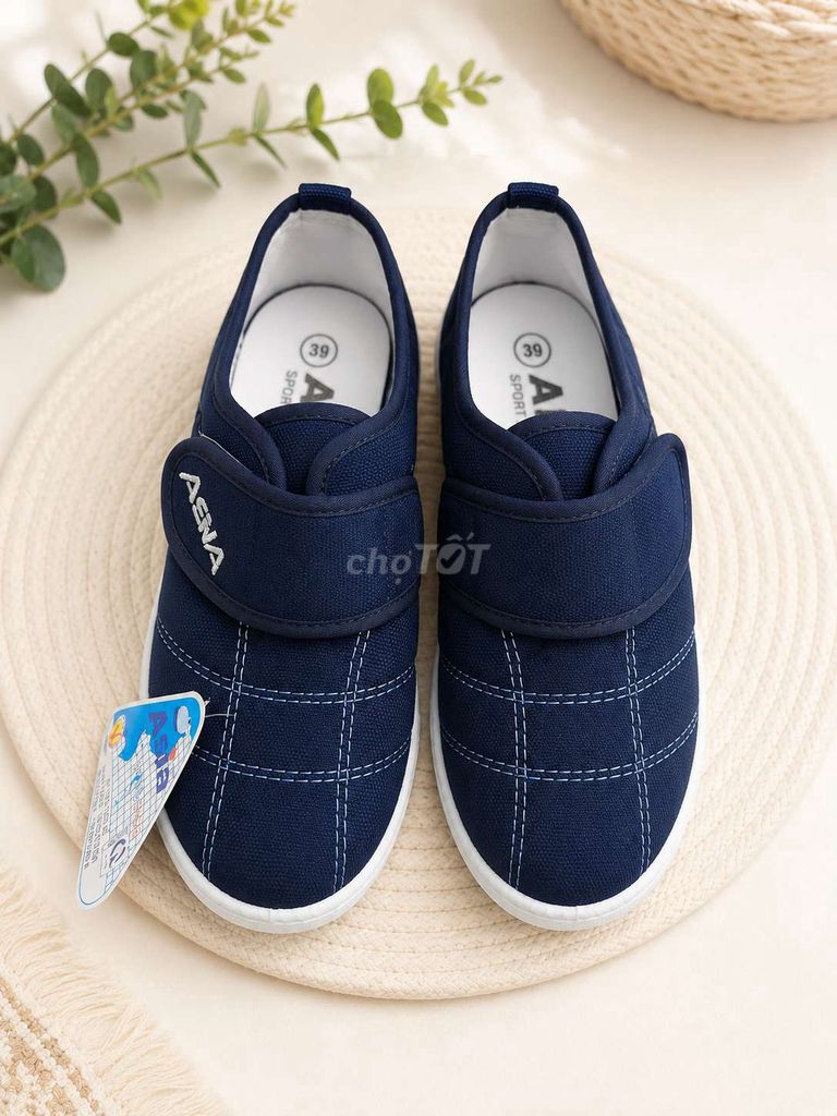 Giày thể thao ASNA Xanh navy size 39. Mua bán Giày dép tại Thành phố Qui Nhơn Bình Định được đăng bởi Dung Nguyễn hình 1