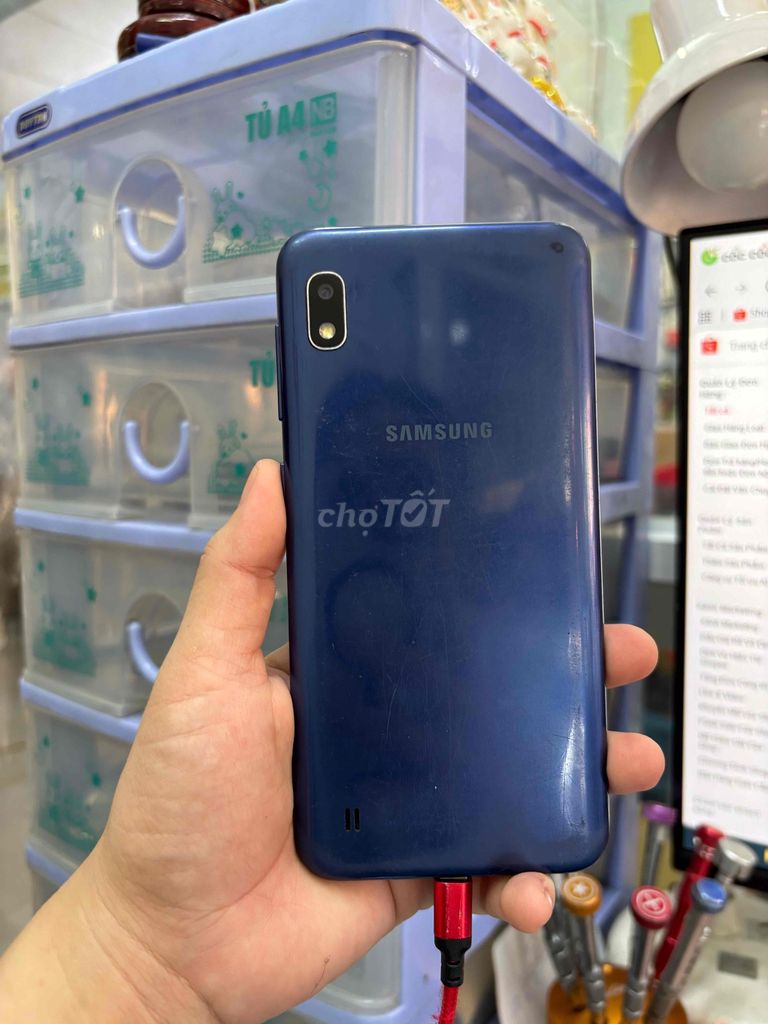 Samsung Galaxy A10 Xanh. Mua bán Điện thoại tại Quận Tân Phú Tp Hồ Chí Minh được đăng bởi Punt hình 1
