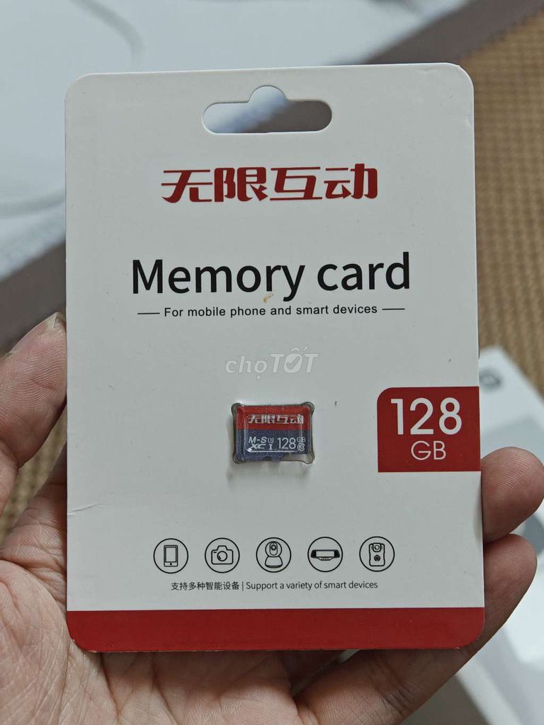 Thẻ nhớ microSD 128GB mới. Mua bán Phụ kiện (Màn hình, Chuột...) tại Quận Hà Đông Hà Nội được đăng bởi Đặng Tuấn Quang hình 1