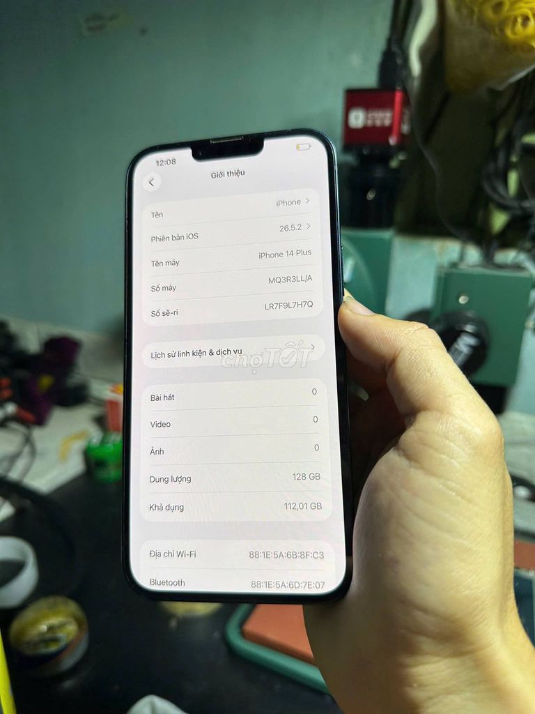 Apple iPhone 14 Plus 128GB có xước nhẹ. Mua bán Điện thoại tại Quận Gò Vấp Tp Hồ Chí Minh được đăng bởi Hội Đồ Điện Tử hình 1