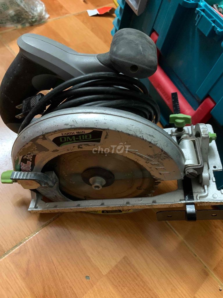 Máy cưa đĩa Earth Man OM-118 100V Đã sử dụng. Mua bán Đồ chuyên dụng, Giống nuôi trồng tại Quận Ba Đình Hà Nội được đăng bởi Phạm Tuấn Anh hình 1