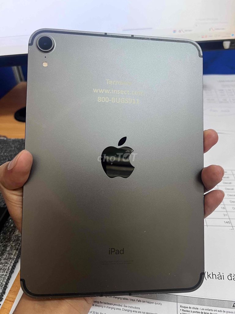 Apple iPad mini 6 Xám Có SIM 98%. Mua bán Máy tính bảng tại Thành phố Thủ Dầu Một Bình Dương được đăng bởi Mr Tèo hình 1
