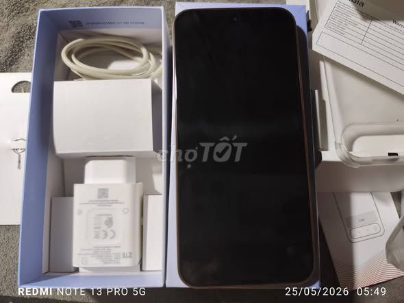Nubia Air 5G 256GB Vàng Đã sử dụng. Mua bán Điện thoại tại Quận Phú Nhuận Tp Hồ Chí Minh được đăng bởi Hội Đồ Điện Tử hình 1