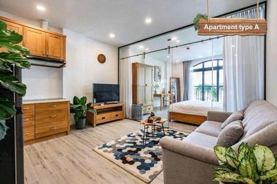 Cho thuê căn hộ 1pn/studio cao cấp ngay khu Bàu Cát quận Tân Bình