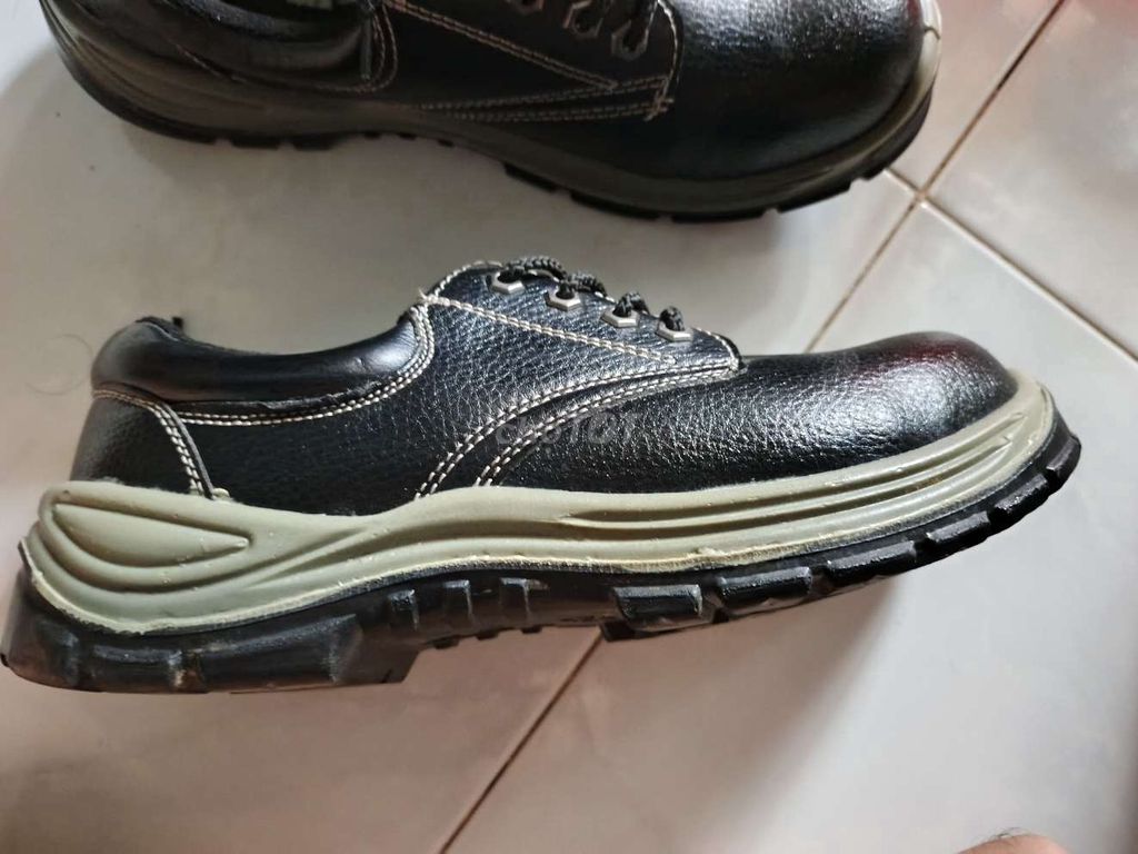 Giày bảo hộ Nam Da Đen. Mua bán Giày dép tại Huyện Nhà Bè Tp Hồ Chí Minh được đăng bởi Thiện hình 1