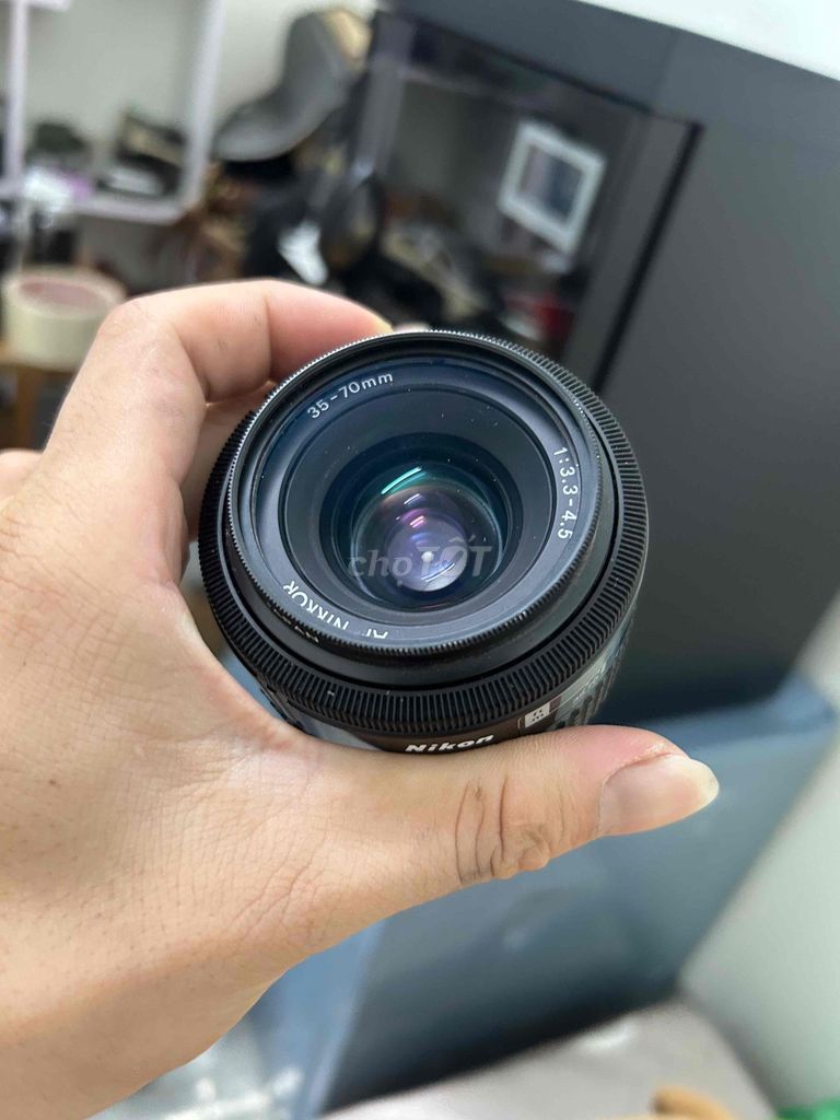 Ống kính Nikon AF Nikkor 35-70mm f/3.3-4.5 Đen. Mua bán Máy ảnh, Máy quay tại Thành phố Tam Kỳ Quảng Nam được đăng bởi Lê Bảo hình 1