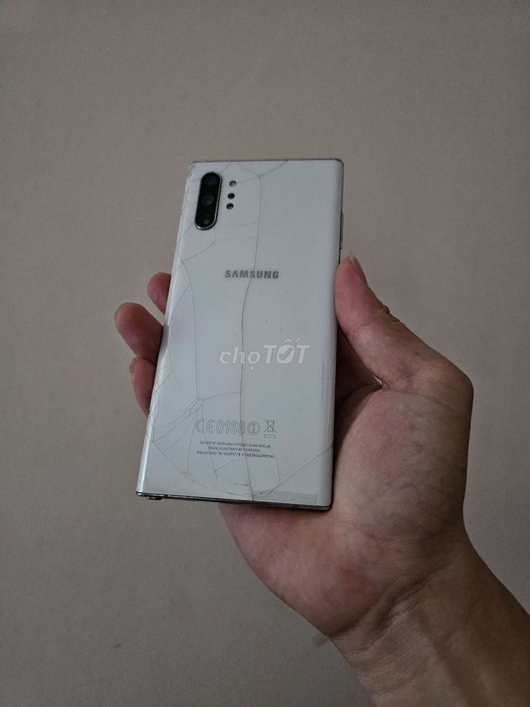 Samsung Galaxy Note10+ 5G Trắng màng nứt kính. Mua bán Điện thoại tại Quận Hải Châu Đà Nẵng được đăng bởi anh quân hình 1