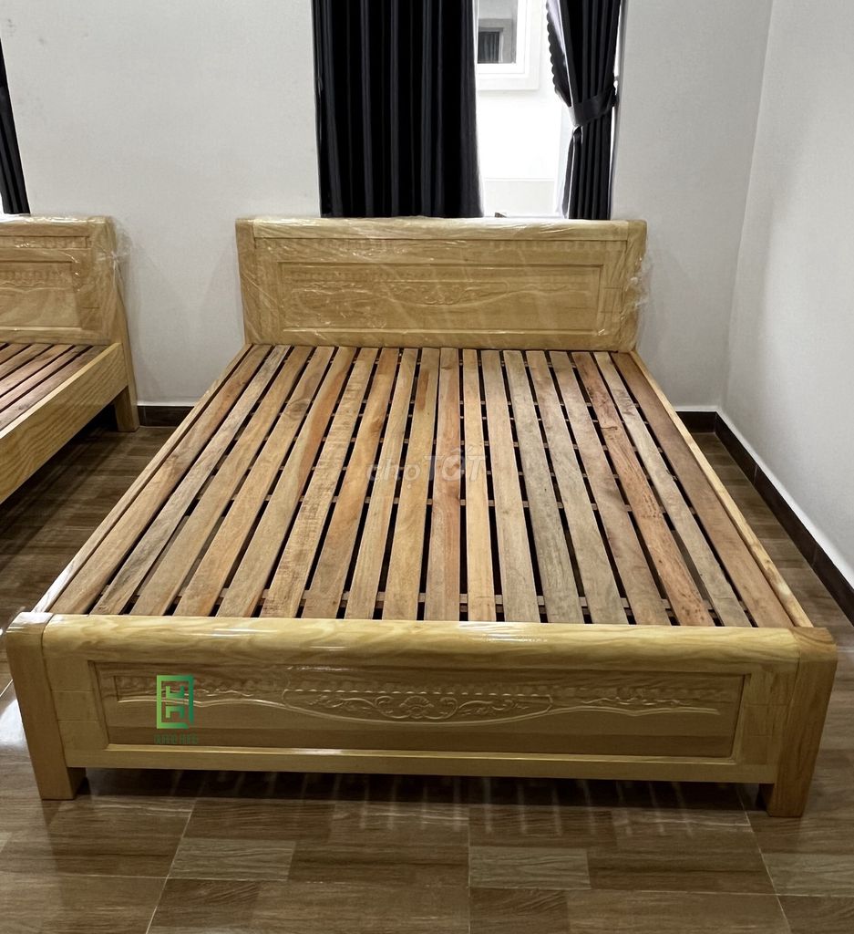 GIƯỜNG GỖ SỒI TỰ NHIÊN - GIƯỜNG GỖ GIÁ XƯỞNG - . Mua bán Giường, chăn ga gối nệm tại Quận Bình Tân Tp Hồ Chí Minh được đăng bởi LÊ VĂN HÙNG hình 1