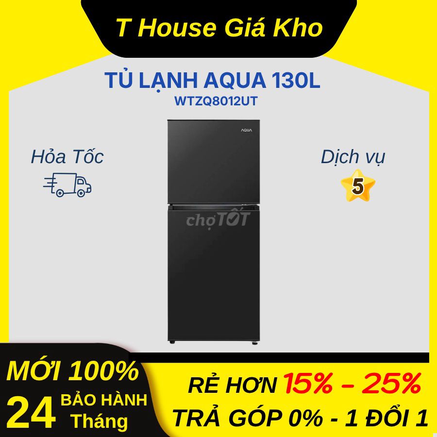 Tủ Lạnh Aqua AQR-T160FA(BS) 130 Lít Mới 100%. Mua bán Tủ lạnh tại Quận Bình Thạnh Tp Hồ Chí Minh được đăng bởi T HOUSE GIÁ KHO hình 1
