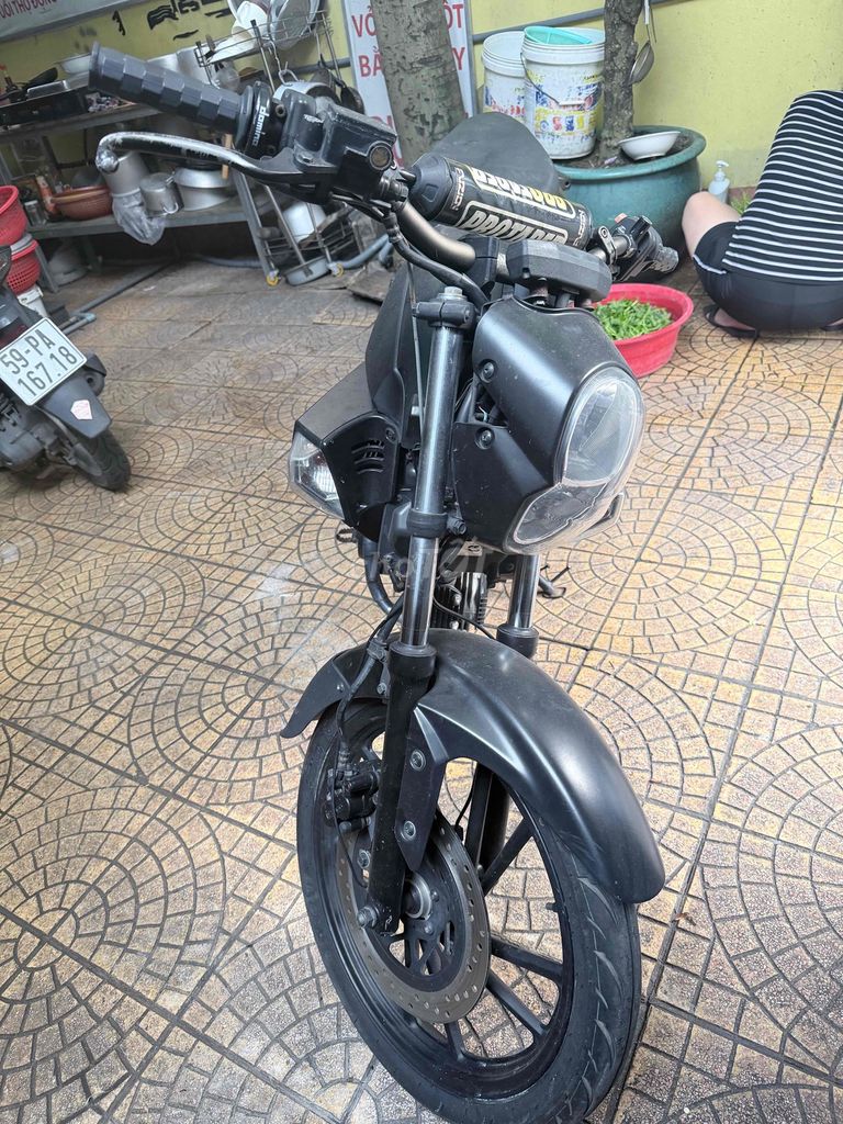 Труба Kymco K-Pipe 50, черная, 49 см3