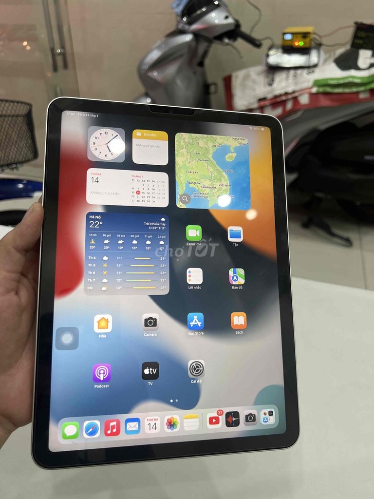 Cầm Đồ Th Lý Ipad Air 5 2022, M1, 64gb, Zin Keng,