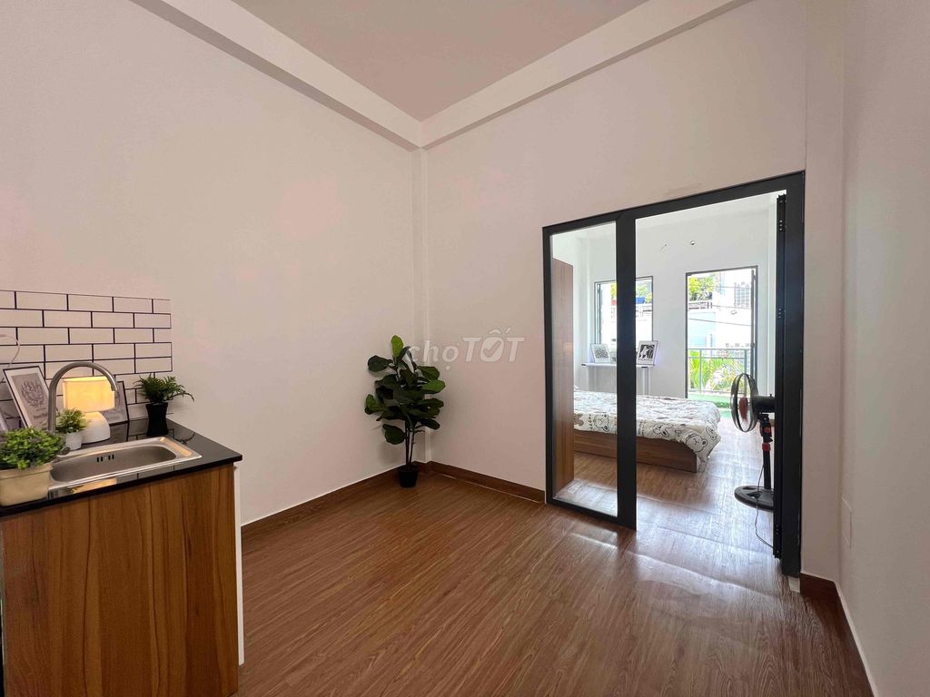 1PN STUDIO chỉ 5x BAN CÔNG MỚI 100% FULL NỘI THẤT NGAY CHÂN CẦU 3/2