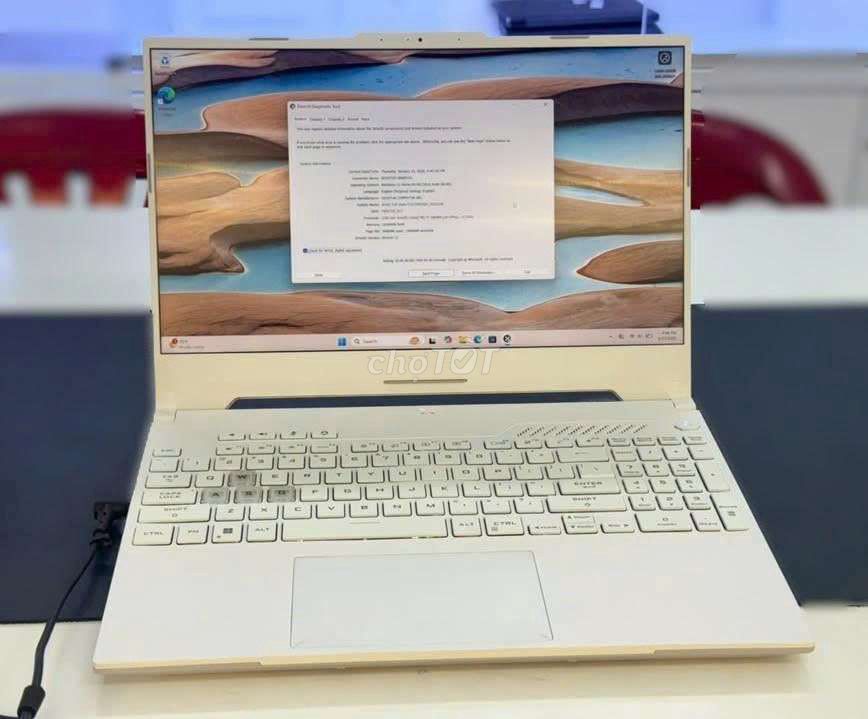 Asus TUF Dash F15: i7-12650H | RTX 3050, trắng đẹp. Mua bán Laptop tại Thành phố Nha Trang Khánh Hòa được đăng bởi TTCenter 484 NÚI THÀNH hình 1