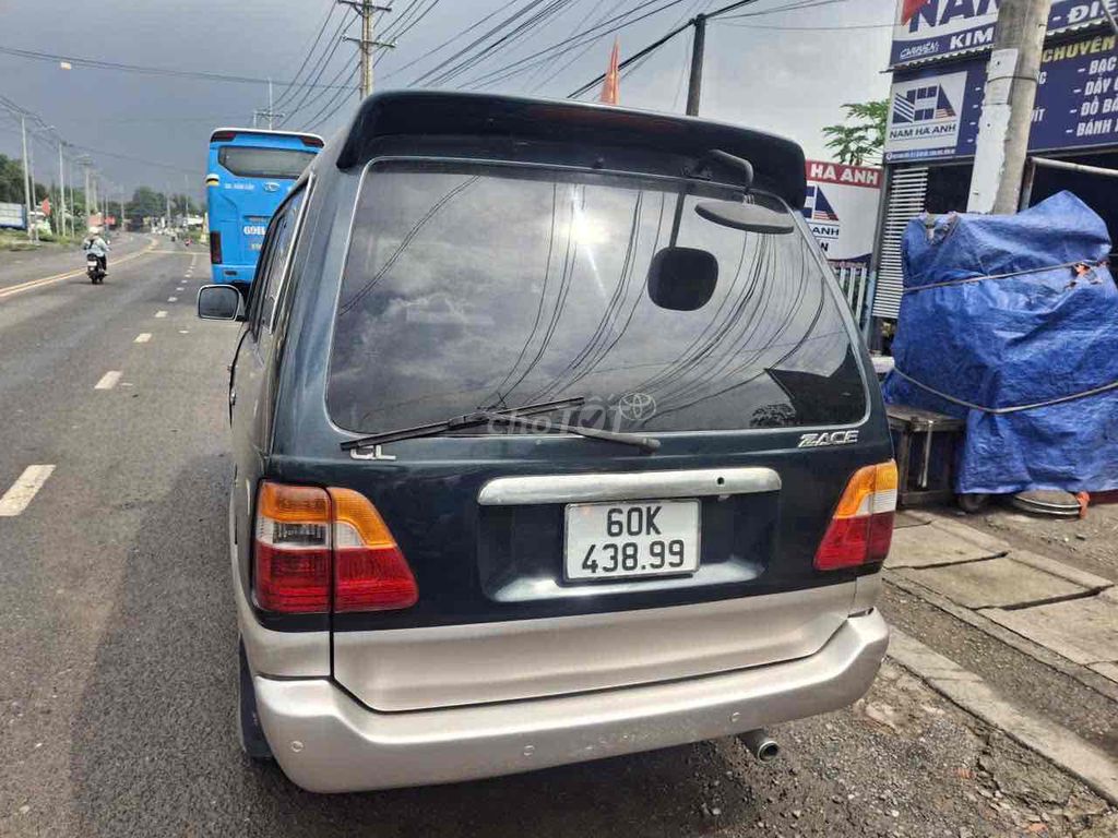 Toyota Zace 2003 DX - 200000 km. Mua bán Ô tô tại Huyện Trảng Bom Đồng Nai được đăng bởi Nguyễn anh Tài  hình 2
