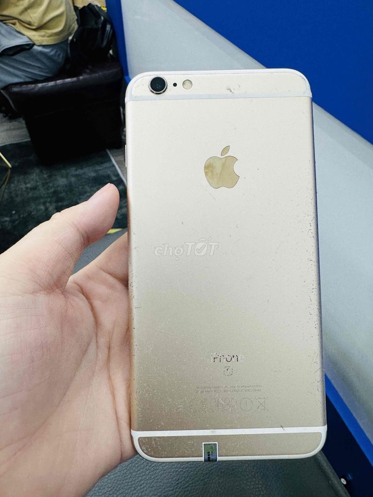 IPHONE 6S PLUS 64Gb pin 100%, vân tay nhạy,bao ok