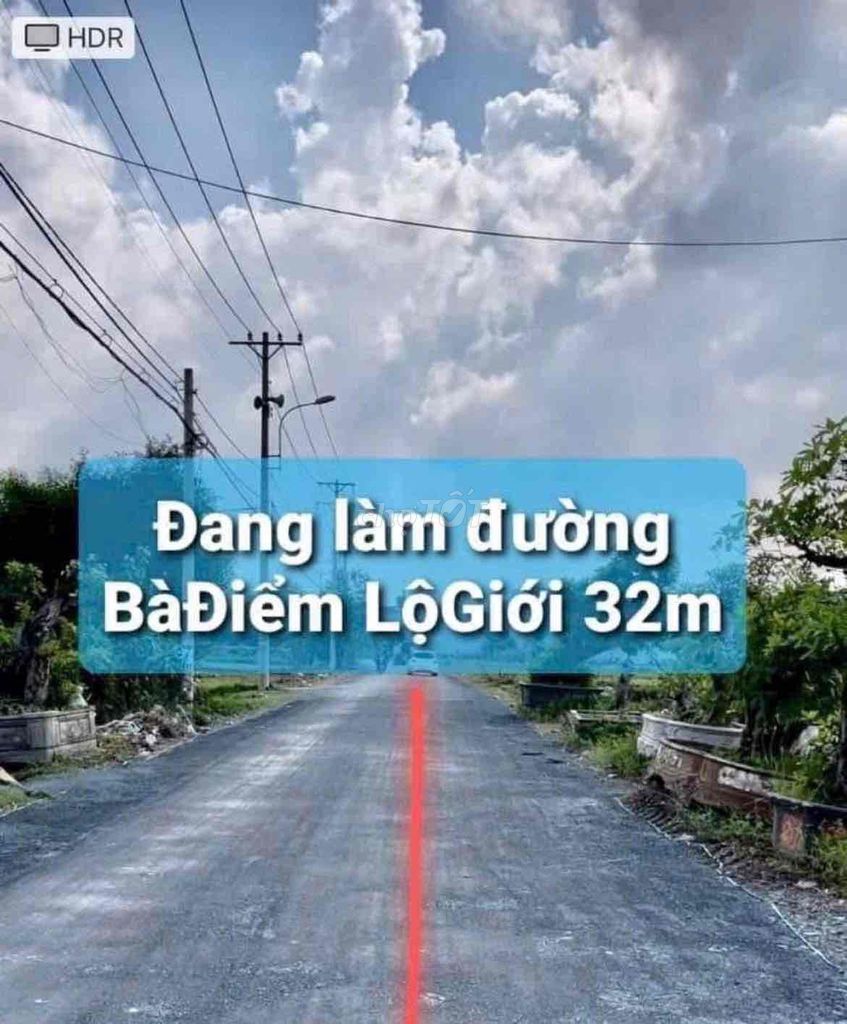 Bán Đất 2 Mặt Tiền Bà Điểm