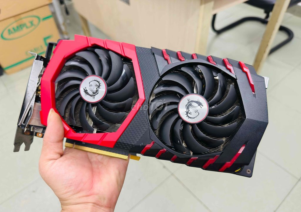 Card MSI GTX 1060 6GB Gaming X chuẩn đẹp. Mua bán Linh kiện (RAM, Card...) tại Quận 12 Tp Hồ Chí Minh được đăng bởi Anh Tuan hình 1