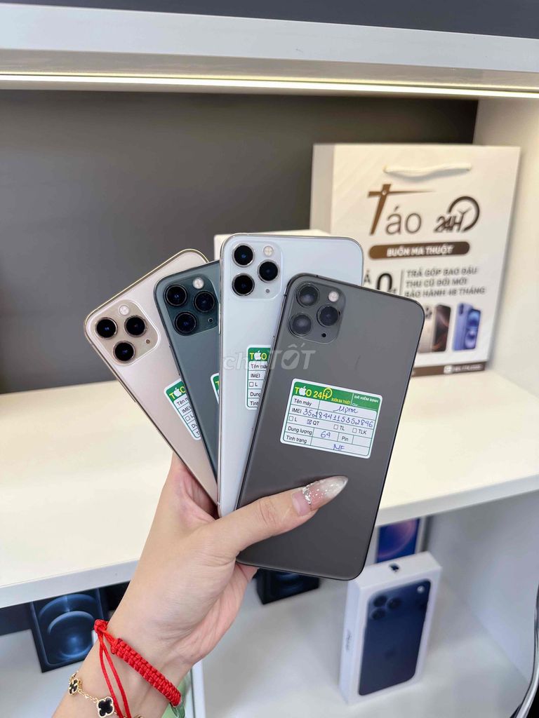 Apple iPhone 11 Pro Max Xám. Mua bán Điện thoại tại Thành phố Buôn Ma Thuột Đắk Lắk được đăng bởi CỬA HÀNG ĐIỆN THOẠI TÁO  hình 1