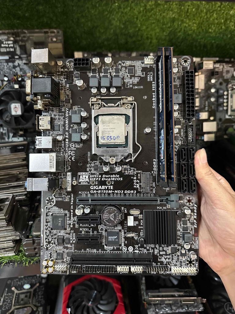 Combo Gigabyte B150M HD3 i5 6500 Ram 16GB. Mua bán Linh kiện (RAM, Card...) tại Quận Gò Vấp Tp Hồ Chí Minh được đăng bởi Tình Nguyễn hình 1