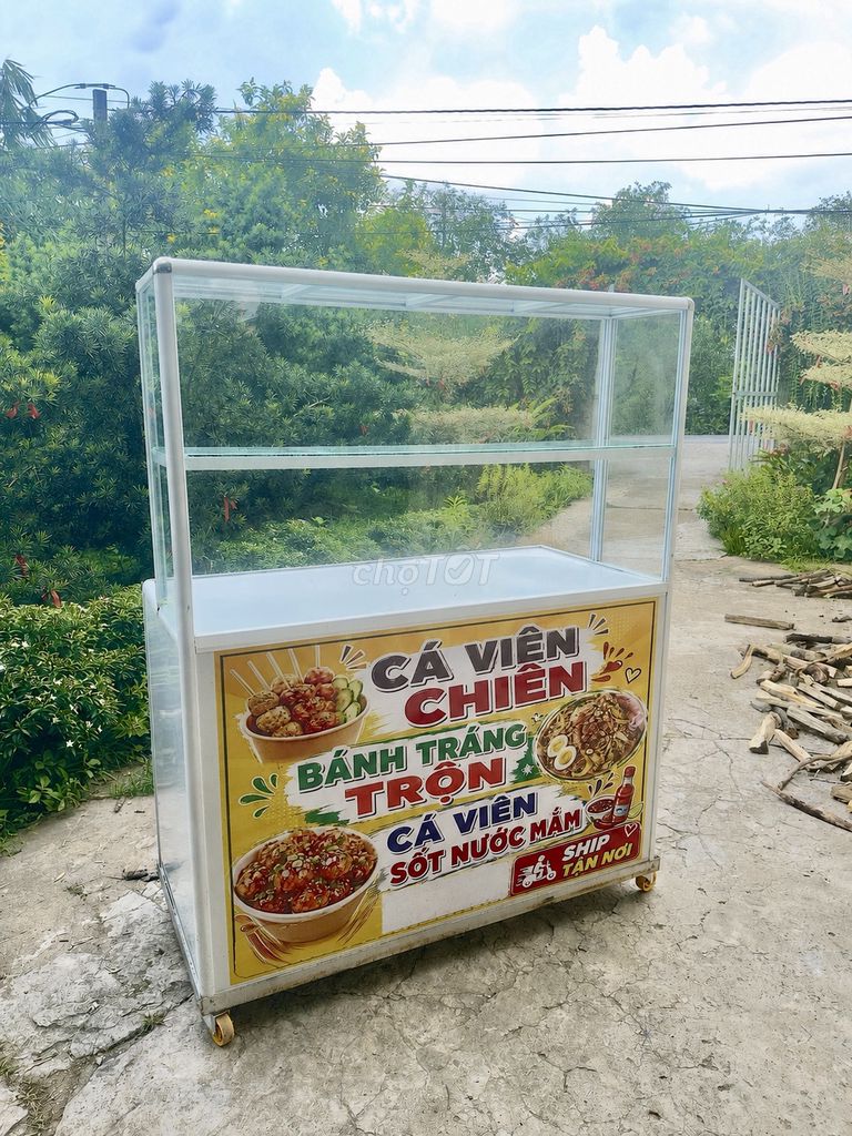 Tủ bán hàng Kính Nhôm Trắng cũ. Mua bán Đồ chuyên dụng, Giống nuôi trồng tại Huyện Cái Bè Tiền Giang được đăng bởi Trương Đức Thắng hình 1