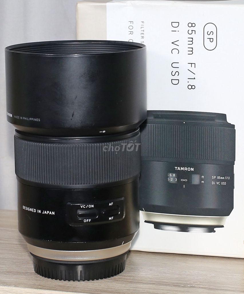 Lens Tamron SP 85mm f/1.8 Di VC for Canon. FULBOX. Mua bán Máy ảnh, Máy quay tại Quận 4 Tp Hồ Chí Minh được đăng bởi Mai Ngọc Chinh hình 1