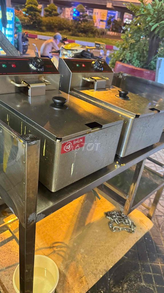 Bếp chiên nhúng Shun Ji Thép không gỉ. Mua bán Bếp, lò, đồ điện nhà bếp tại Quận Bình Thạnh Tp Hồ Chí Minh được đăng bởi C H A N G hình 1