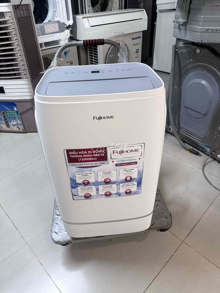 Máy lạnh di động Fujihome PAC12 1.5 HP Trắng cũ. Mua bán Máy lạnh, điều hoà tại Quận Bình Tân Tp Hồ Chí Minh được đăng bởi Điện Lạnh Tân Tiến hình 1