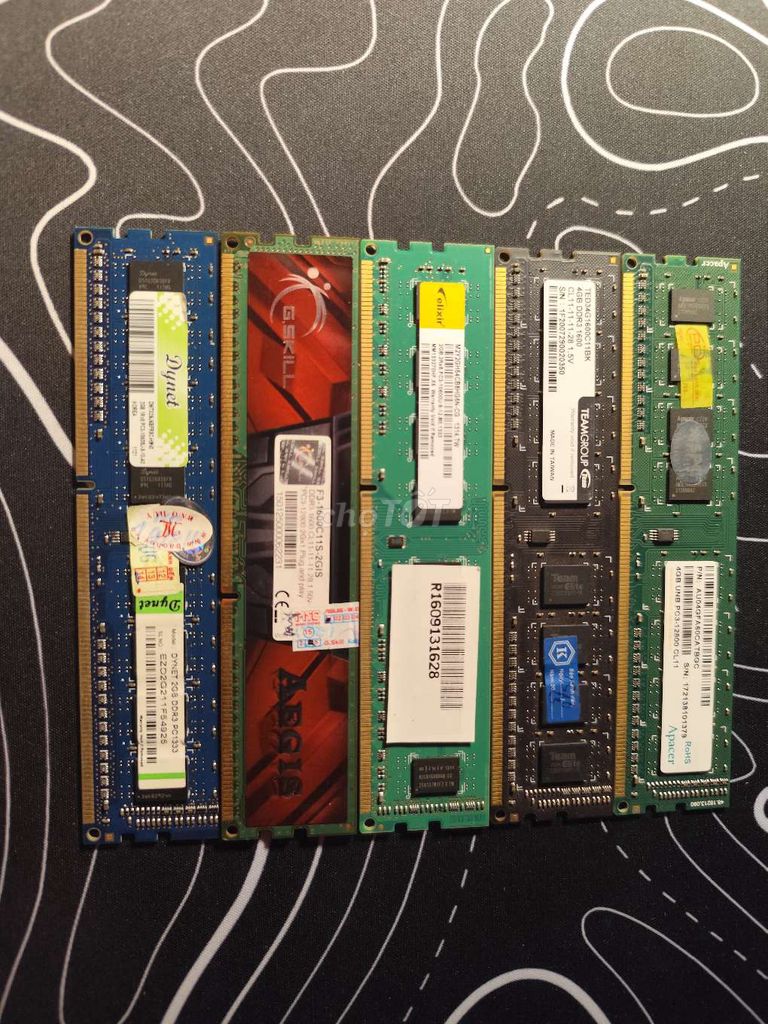 RAM DDR3 4GB, 2gb các loại . Mua bán Linh kiện (RAM, Card...) tại Huyện Dầu Tiếng Bình Dương được đăng bởi ThanhPhong Nguyễn hình 1