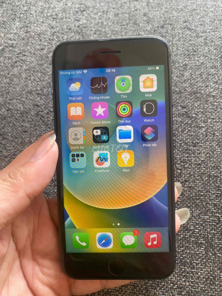 Apple iPhone 8 Đen. Mua bán Điện thoại tại Quận Liên Chiểu Đà Nẵng được đăng bởi long nhật  hình 1