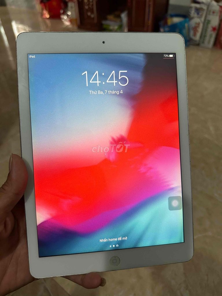 Apple iPad Air 1 16GB Bạc. Mua bán Máy tính bảng tại Huyện Hóc Môn Tp Hồ Chí Minh được đăng bởi Vuduyha hình 1