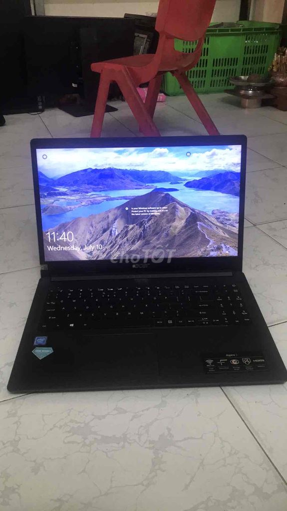 laptop acer N4000 Ram4gb ssd 320gb còn zin 100%