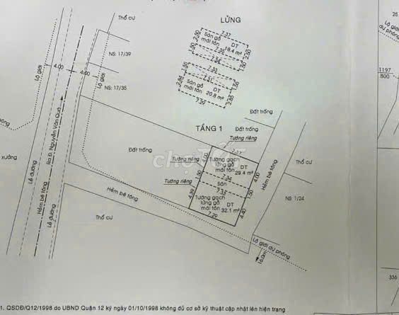 Cần Tiền Gấp Bán Lô Đất Đẹp Vuông Vắn 2 mặt tiền, 74m2 giá 4tỷ