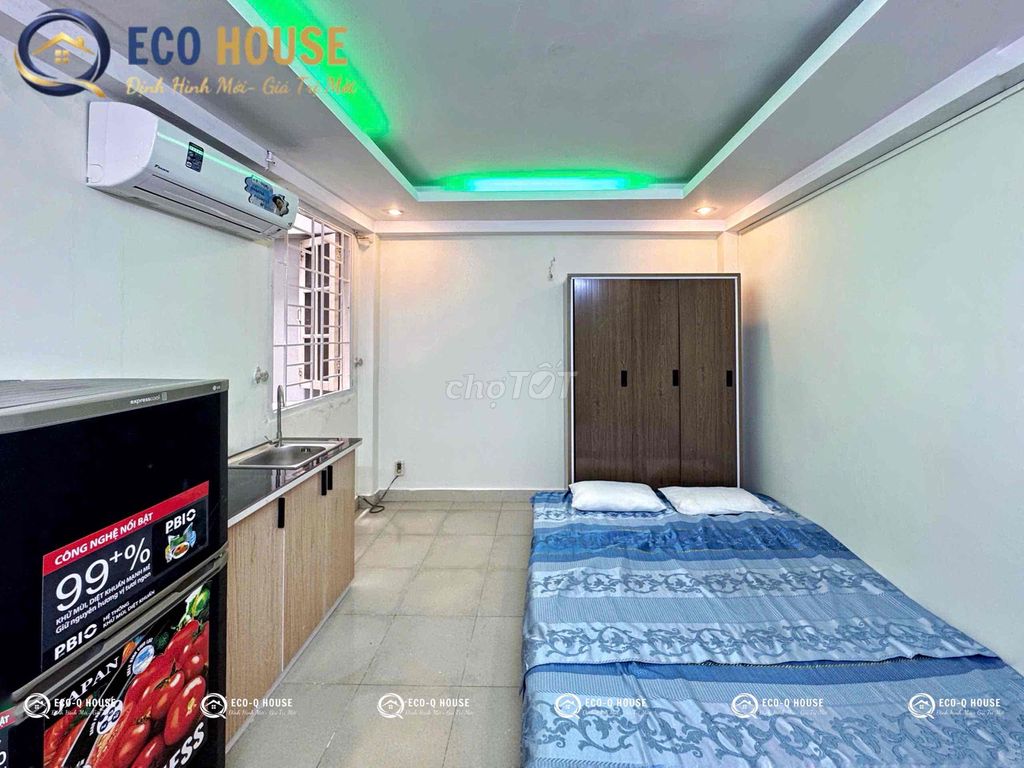 PHÒNG TRỌ FULL NT - CỬA SỔ THOÁNG - ĐI BỘ QUA ĐH CÔNG THƯƠNG 300M