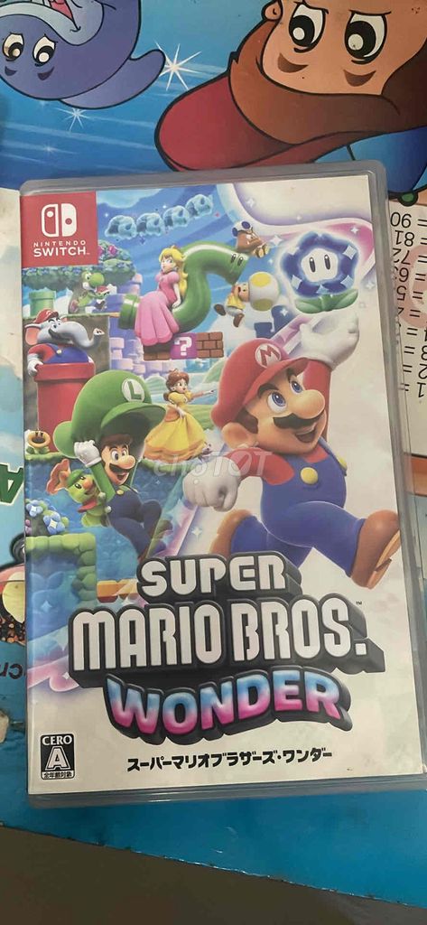 Băng game Nintendo Switch Mario Bros Wonder. Mua bán Thiết bị chơi game tại Quận Gò Vấp Tp Hồ Chí Minh được đăng bởi Đức hình 1