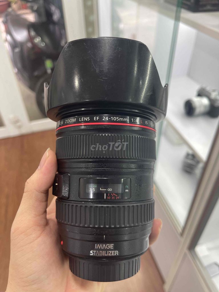 Ống kính Canon EF 24-105mm f/4L IS USM. Mua bán Máy ảnh, Máy quay tại Quận 10 Tp Hồ Chí Minh được đăng bởi Máy Ảnh MD hình 1