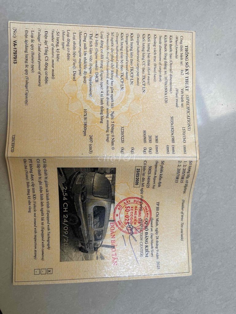 Hyundai Starex 2005 - 156000 km. Mua bán Ô tô tại Quận Tân Phú Tp Hồ Chí Minh được đăng bởi Thắng hình 1