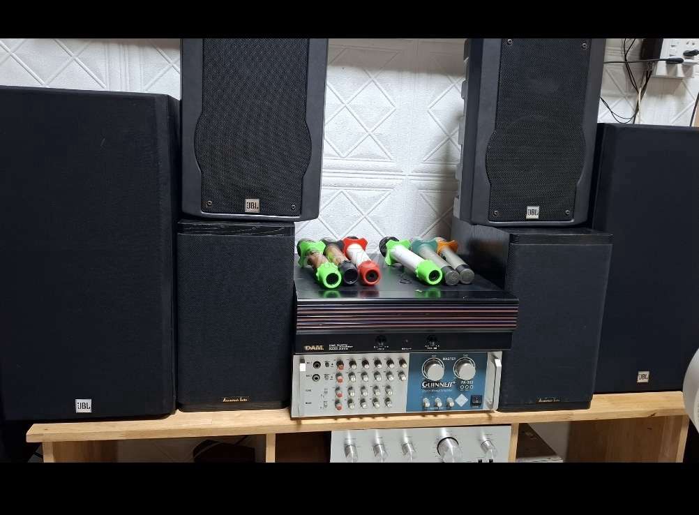 Loa JBL Đen ment Dam a50ii  loa kiem âm bas 16. Mua bán Tivi, Âm thanh tại Quận Cái Răng Cần Thơ được đăng bởi Nanomax hình 1